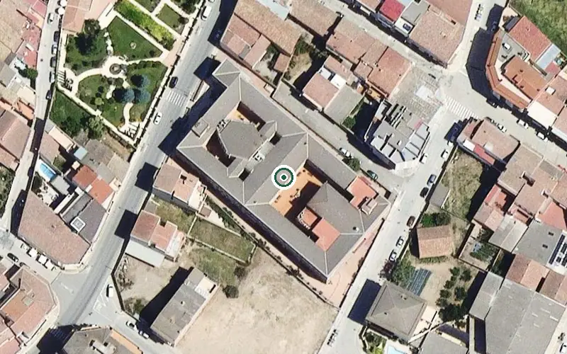 Vista aérea de la ubicación de Residència Santa Teresa Jornet