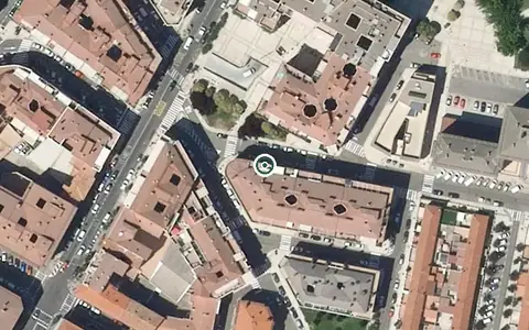 Vista aérea de la ubicación de Residencia de Personas Mayores Ciudad de Palencia