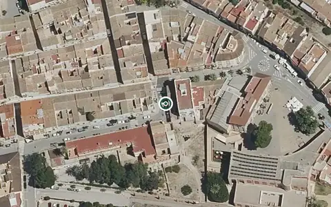 Vista aérea de la ubicación de Centro de Día para Personas Mayores Dependientes Teulada - Moraira