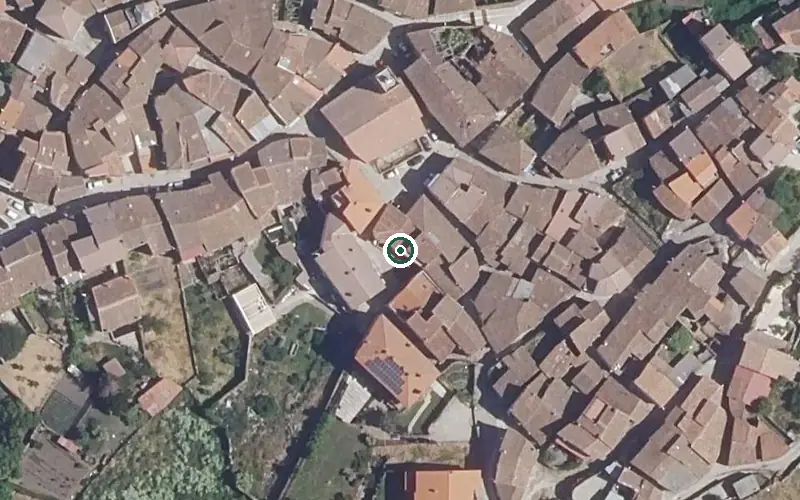 Vista aérea de la ubicación de Residencia Nuestra Señora de la Asunción