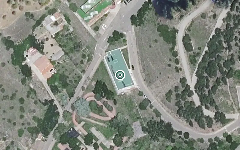 Vista aérea de la ubicación de Residencia San Guillermo i