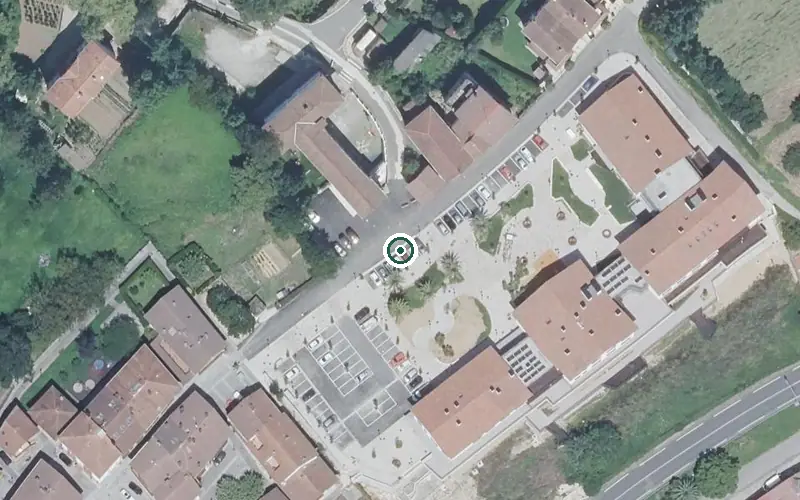 Vista aérea de la ubicación de Residencia Egurtzegi