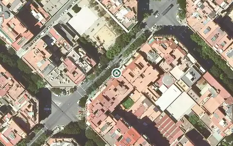 Vista aérea de la ubicación de Residència Sagrada Família-2