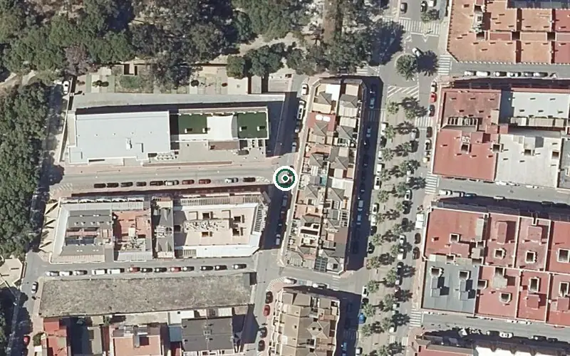 Vista aérea de la ubicación de Residencia P.m.d. Casaverde Guardamar del Segura