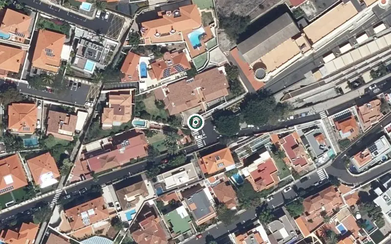 Vista aérea de la ubicación de Residencia Mayores Andalusi