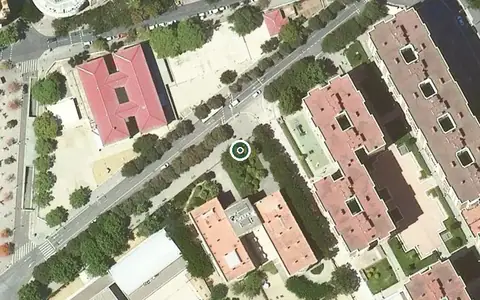 Vista aérea de la ubicación de Prytanis Residencial