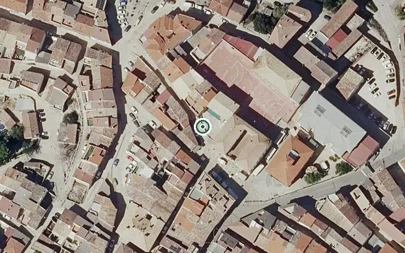 Vista aérea de la ubicación de Residencia Ntra. Sra. Del Pilar