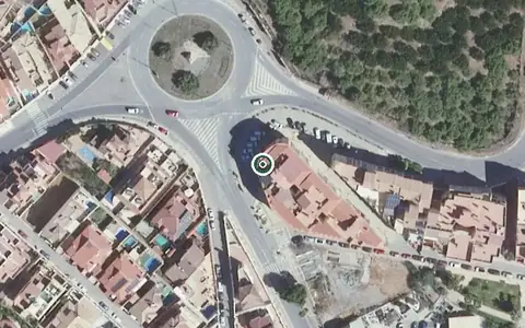 Vista aérea de la ubicación de Centro de Día para Mayores Costa Nevada