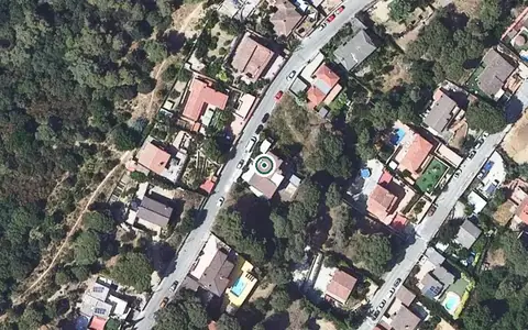 Vista aérea de la ubicación de Residència Tercera Edat Santa Berta