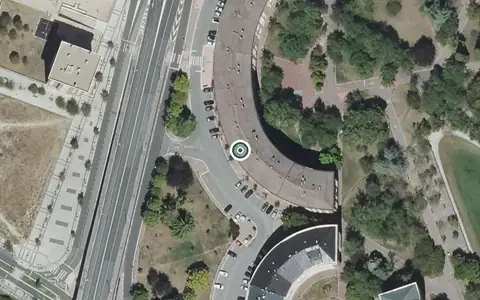 Vista aérea de la ubicación de Residencia Aitona Etxea