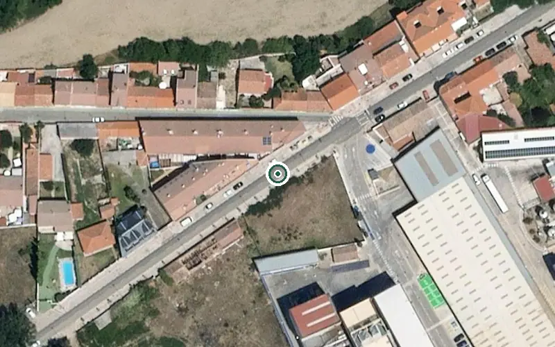 Vista aérea de la ubicación de Centro de Día para Personas Mayores