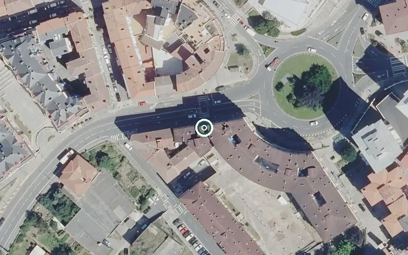 Vista aérea de la ubicación de Residencia Atsoa Egoitza