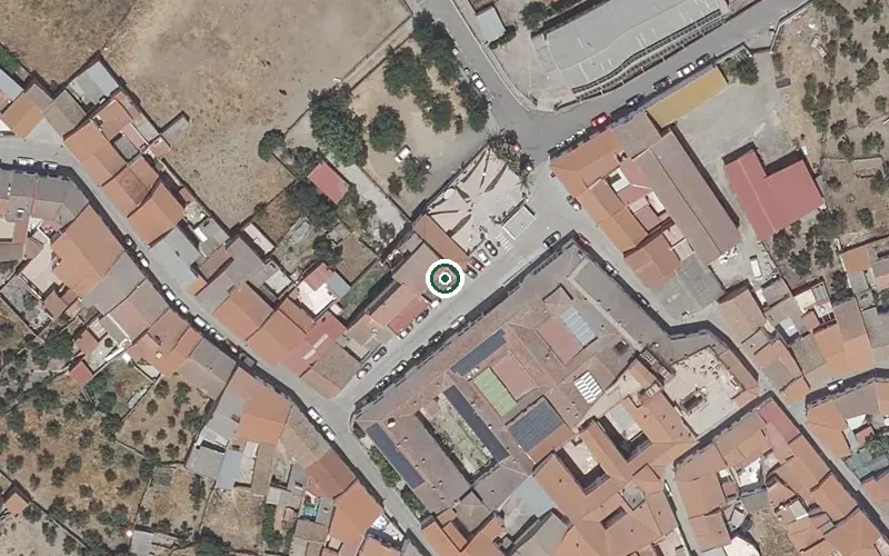 Vista aérea de la ubicación de Residencia para Personas Mayores el Salvador
