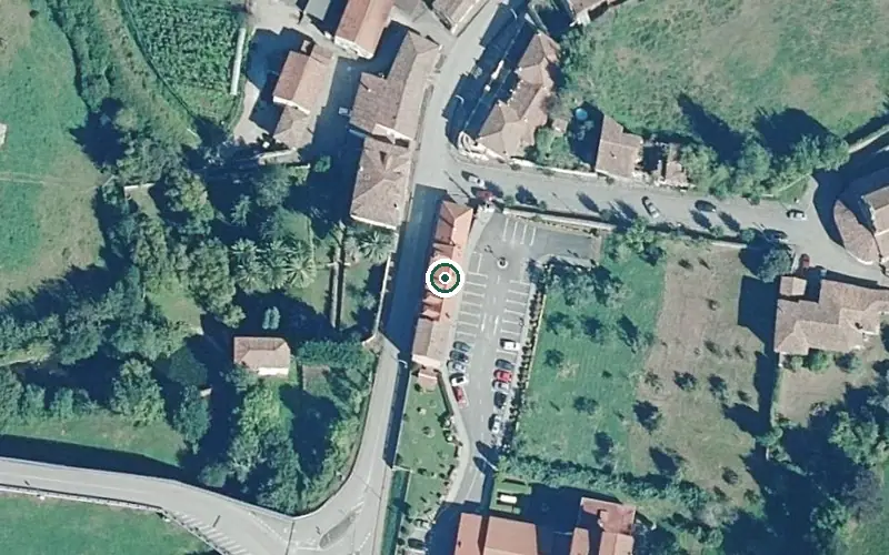 Vista aérea de la ubicación de Residencia Miyar Somonte
