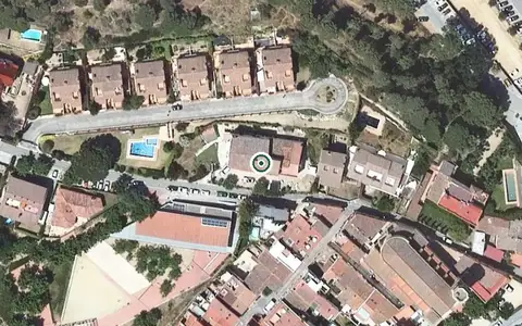 Vista aérea de la ubicación de Residencia Loval