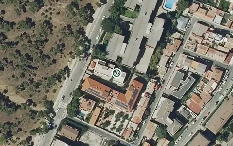 Vista aérea de la ubicación de Residencia Los Álamos
