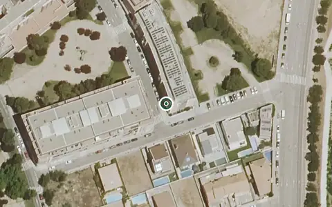 Vista aérea de la ubicación de Residencia de Mayores Emera