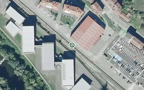Vista aérea de la ubicación de Residencia de Sotiello