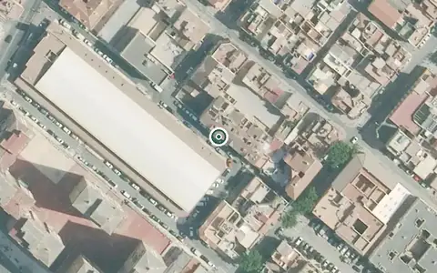 Vista aérea de la ubicación de Centro de Día para Mayores Málaga i