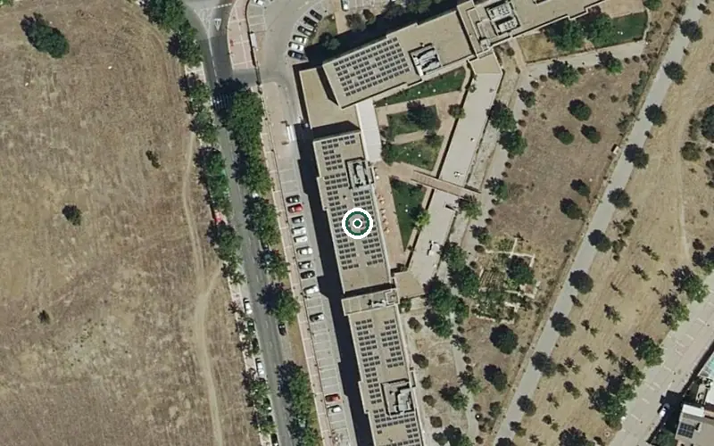 Vista aérea de la ubicación de Residencia Amavir Getafe (Plan Velocidad)