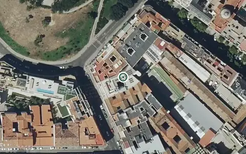 Vista aérea de la ubicación de Residencia Jardines de Sabatini