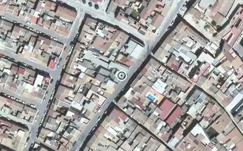 Vista aérea de la ubicación de Centro Residencial para Mayores San Juan de Dios