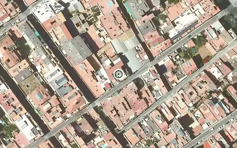 Vista aérea de la ubicación de Centre de dia Cuidem la Memòria, especialitzat en Alzheimer