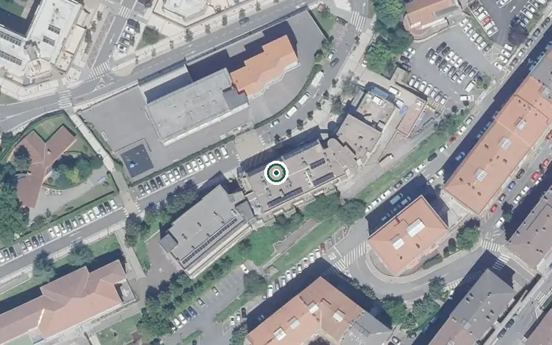 Vista aérea de la ubicación de Centro de Día Santa María Magdalena