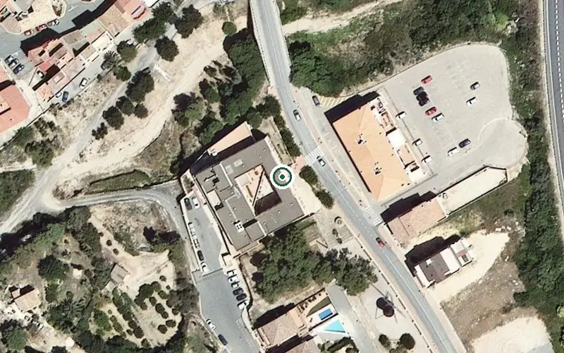 Vista aérea de la ubicación de Centre de dia Casa del Poble del Perelló