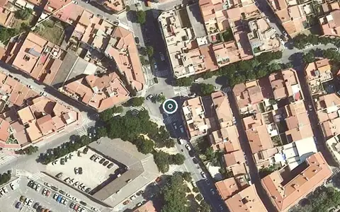 Vista aérea de la ubicación de Centre de dia Sant Feliu de Guíxols Gent Gran