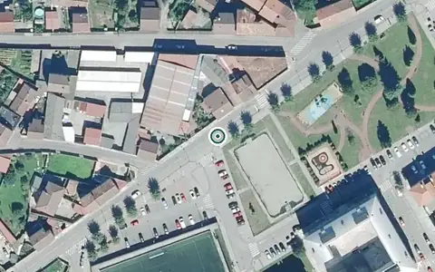 Vista aérea de la ubicación de Centro de Día de Lada