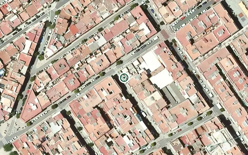 Vista aérea de la ubicación de Residència Onacare Sant Joan Despí