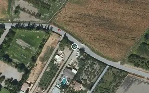 Vista aérea de la ubicación de Centro de Día para Mayores María Zayas