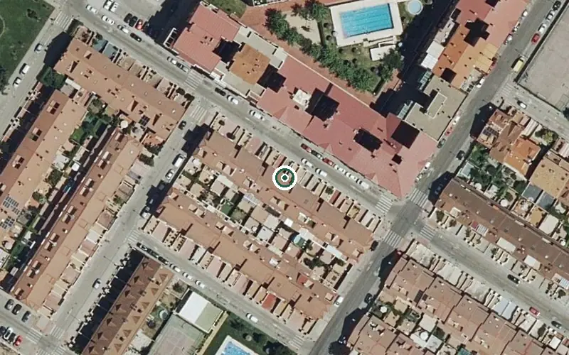 Vista aérea de la ubicación de Residencia Valdepelayo 67