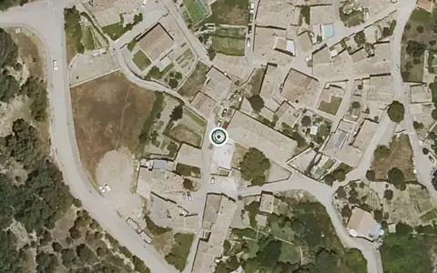 Vista aérea de la ubicación de Vivienda de Mayores Municipal