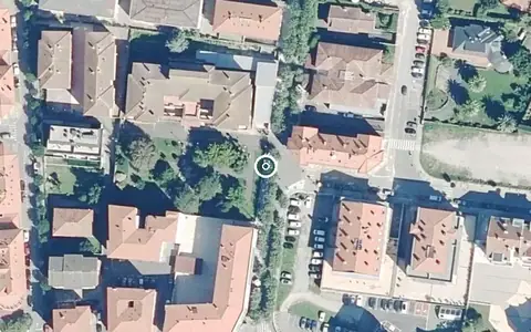 Vista aérea de la ubicación de Residencia Faustino Sobrino