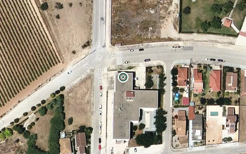 Vista aérea de la ubicación de Vitalia Llorenç