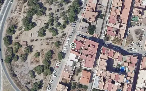 Vista aérea de la ubicación de Centro de Día para Mayores de Garrucha