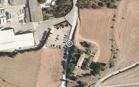 Vista aérea de la ubicación de Acolliment Diürn de la Residència Sant Francesc