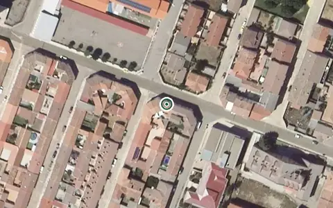 Vista aérea de la ubicación de Residencia Geriátrica de Herrera de Pisuerga la Piedad