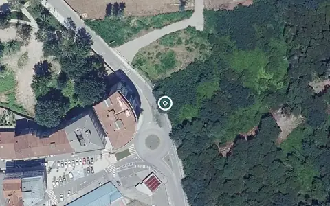 Vista aérea de la ubicación de Centro de Día para Persoas Maiores Galeon Ponteareas