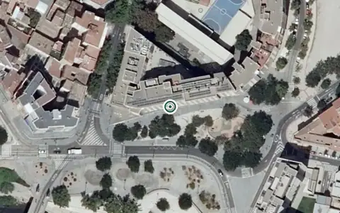 Vista aérea de la ubicación de Sanitas Residencial Zaragoza