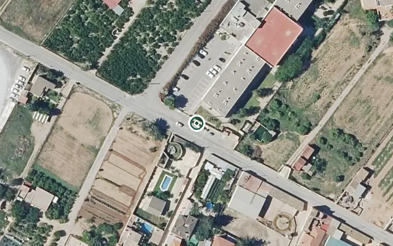 Vista aérea de la ubicación de Residencia P.m.d. Savia Benicarlo