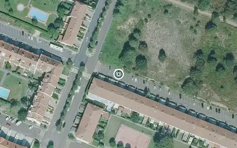Vista aérea de la ubicación de Centro de Día para Persoas Maiores Porto Avieira