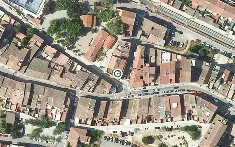 Vista aérea de la ubicación de Centre de dia per a la gent gran de Masquefa