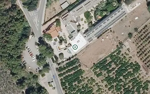 Vista aérea de la ubicación de Residencia para Personas Mayores Dependientes Oasis Palace