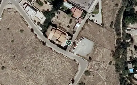Vista aérea de la ubicación de Centro Sociosanitario Santa Fe
