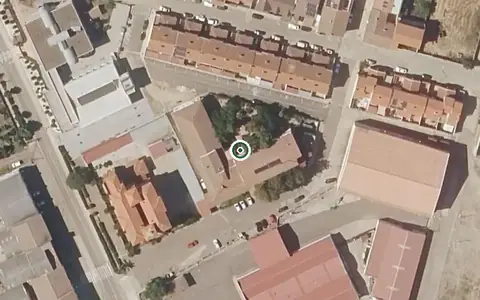 Vista aérea de la ubicación de Residencia Geriátrica San Roque