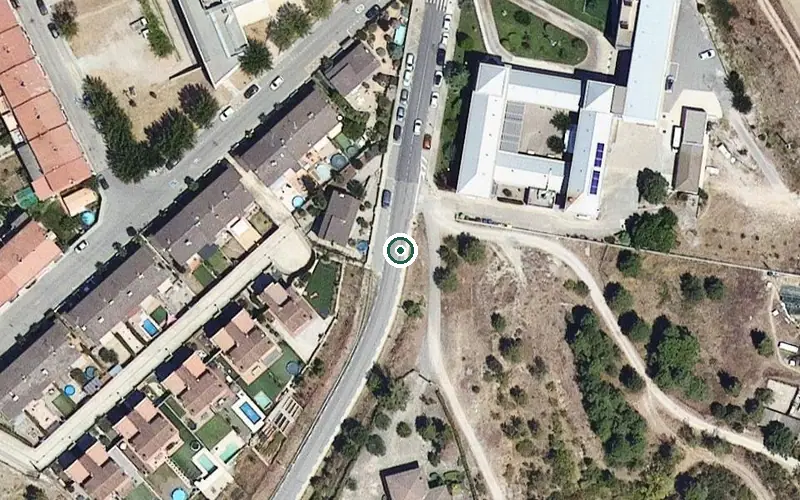 Vista aérea de la ubicación de Residència Navarcles