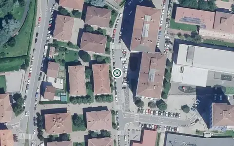 Vista aérea de la ubicación de Residencia Municipal Ama Xantalen Egoitza